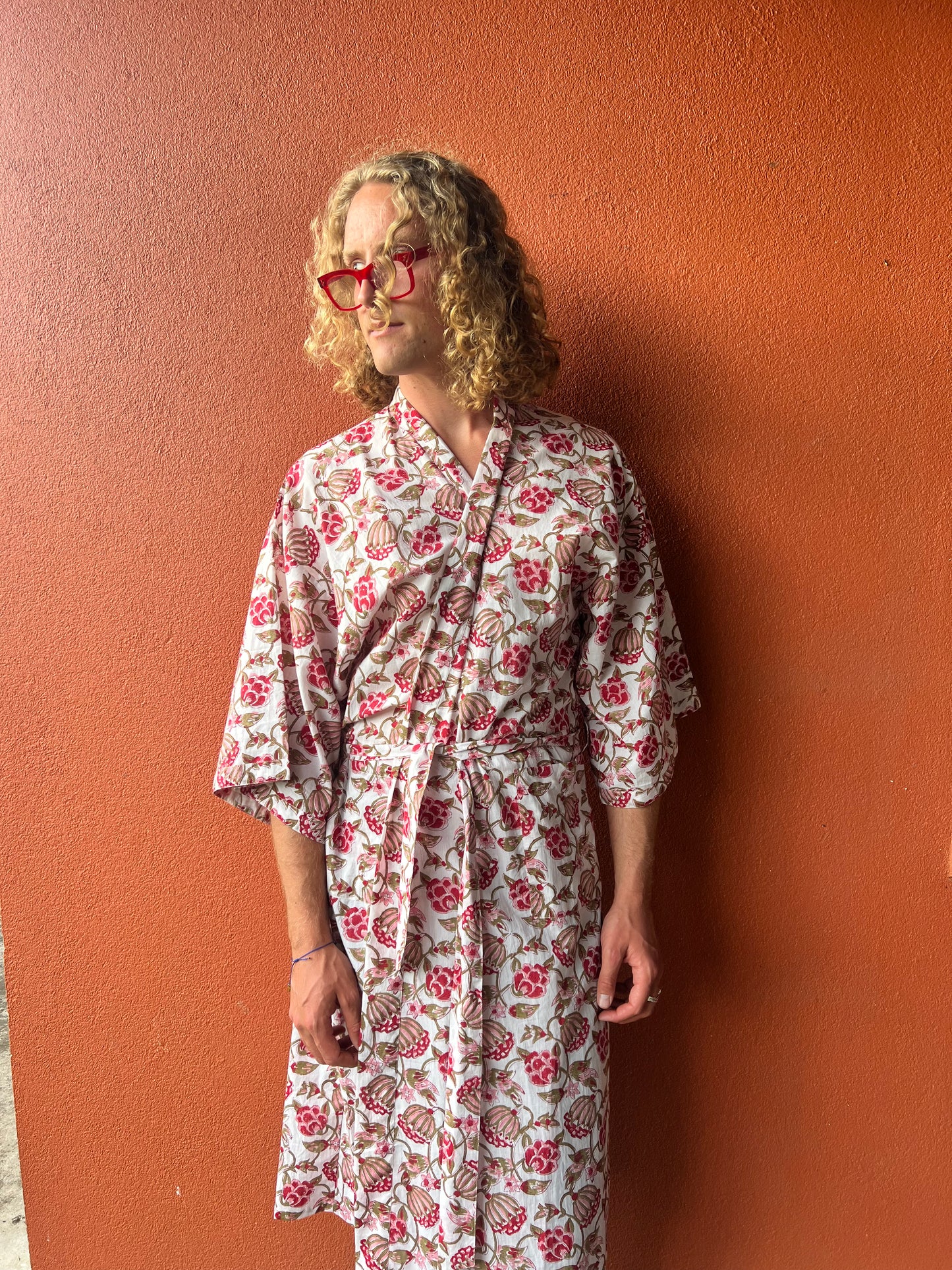 Organic Mum's Red Kaftan