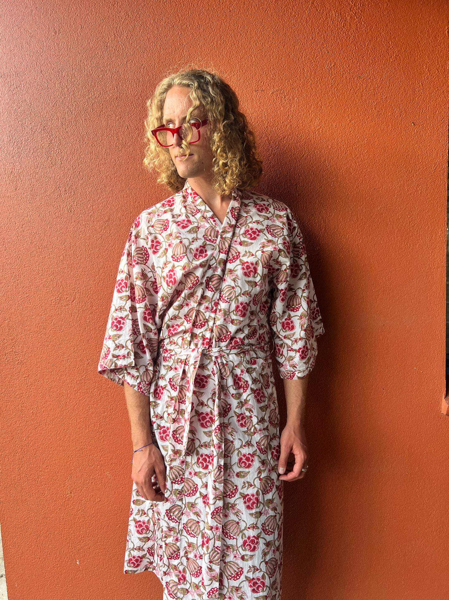 Organic Mum's Red Kaftan