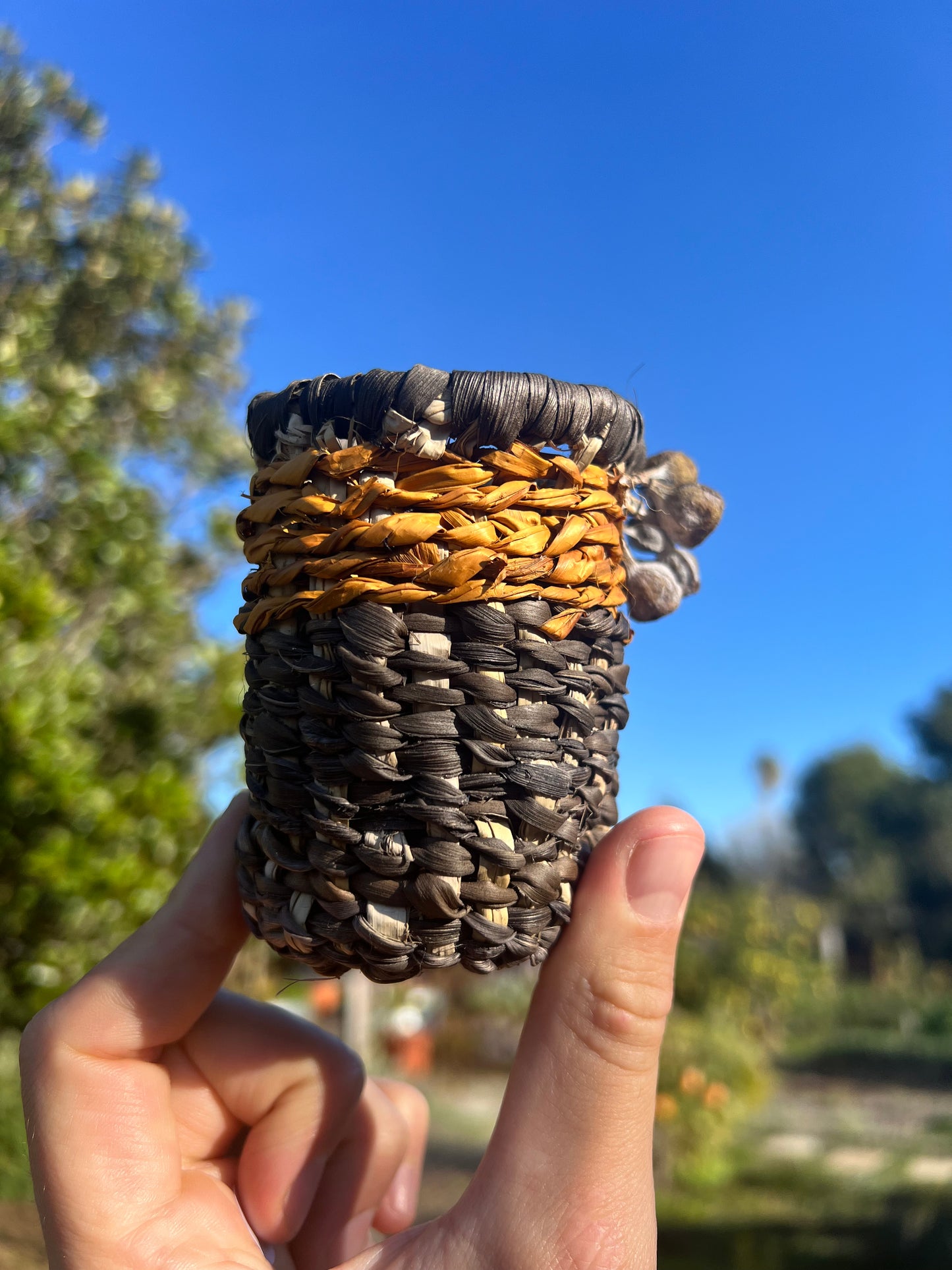 Hand Woven Basket SML